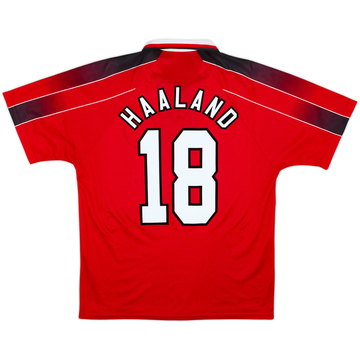 1996-97 Nottingham Forest Camiseta Local Haaland #18 - 8/10 - (L)