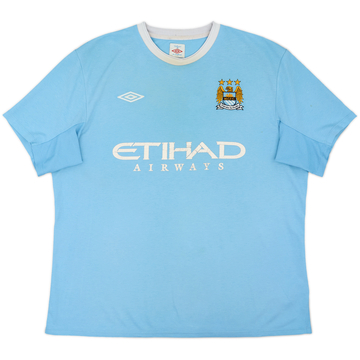 2009-10 Manchester City Home Shirt - 4/10 - (XL)