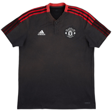 2021-22 Manchester United adidas Polo Shirt - 5/10 - (L)
