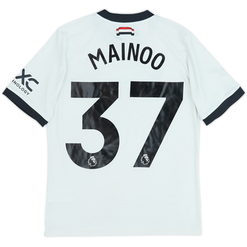 2024-25 Manchester United Away Shirt Mainoo #37 - 5/10 - (L.Boys)