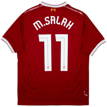 2017-18 Liverpool 125 Years Home Shirt M.Salah #11 - 4/10 - (M)