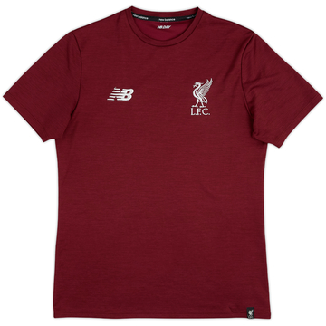 2018-19 Liverpool New Balance Cotton Tee - 5/10 - (15-16 Years)