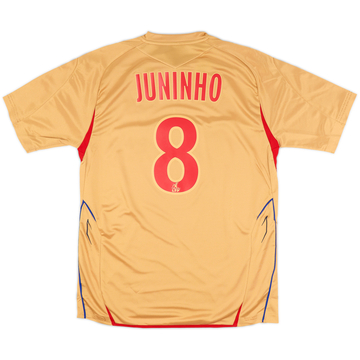 2007-08 Lyon Away Shirt Juninho #8 (M)