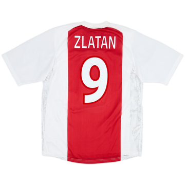 2002-04 Ajax Player Issue Home Shirt Zlatan #9 - 5/10 - (S)