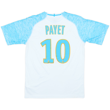 2018-19 Olympique Marseille Home Shirt Payet #10 - 7/10 - (M)