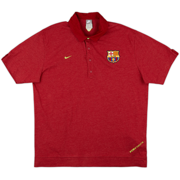 2007-08 Barcelona Nike Polo Shirt - 9/10 - (XL)