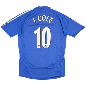 2006-08 Chelsea Home Shirt J.Cole #10 - 4/10 - (M)