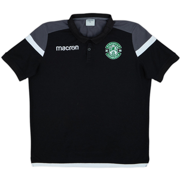 2017-18 Hibernian Macron Polo Shirt - 8/10 - (XL)