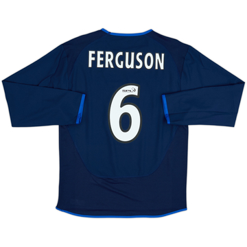 2005-06 Rangers Third L/S Shirt Ferguson #6 - 7/10 - (M)
