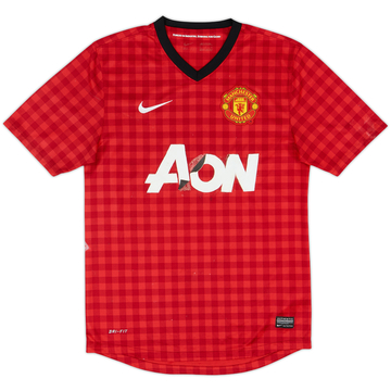 2012-13 Manchester United Home Shirt - 3/10 - (S)
