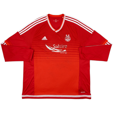 2015-16 Aberdeen Home L/S Shirt - 4/10 - (XXL)