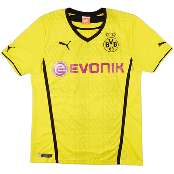 2013-14 Borussia Dortmund Home Shirt - 8/10 - (M)