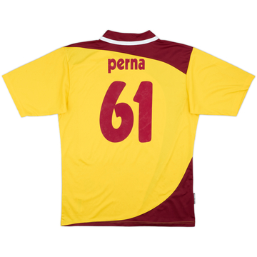 2009-10 Cittadella Squad Signed Third Shirt Perna #61 - 6/10 - (XL)