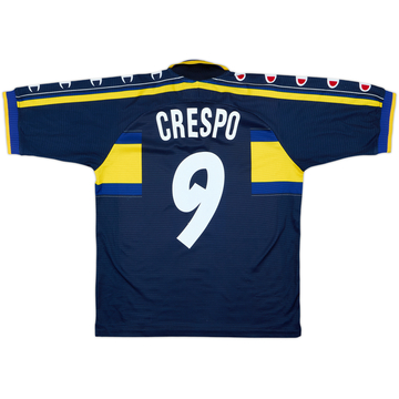 1999-00 Parma Away Shirt Crespo #9 - 8/10 - (S)
