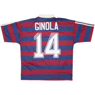 1995-96 Newcastle Away Shirt Ginola #14 - 6/10 - (M)