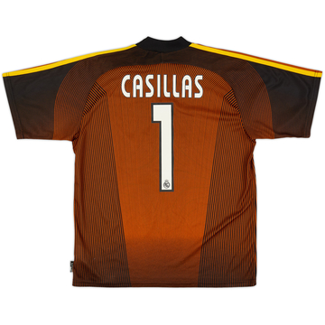 2003-04 Real Madrid GK Shirt Casillas #1 - 6/10 - (S)