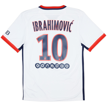 Camiseta de visitante del Paris Saint-Germain 2015-16 Ibrahimovic #10 - 6/10 - (S)