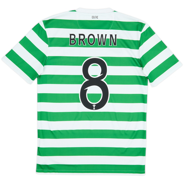 2012-13 Celtic '125th Anniversary' Home Shirt Brown #8 - 8/10 - (S)