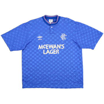 1987-90 Rangers Home Shirt - 6/10 - (L)