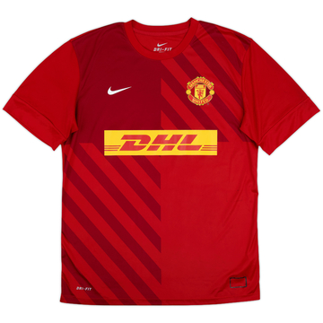 2012-13 Manchester United Nike Training Shirt - 7/10 - (L)