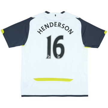 2009-10 Sunderland Away Shirt Henderson #16 - 8/10 - (XXL)