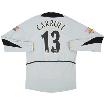 2002-04 Manchester United GK Shirt Carroll #13 - 7/10 - (L)