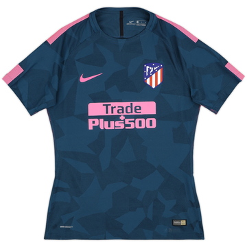 2017-18 Atletico Madrid Player Issue Third Shirt - 9/10 - (L)