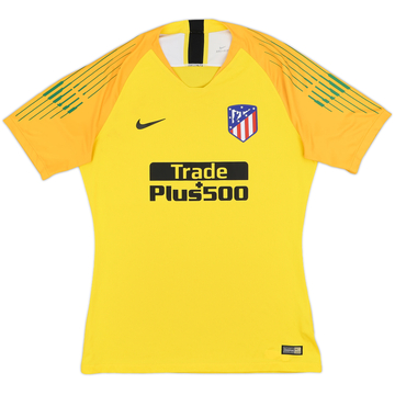 2018-19 Atletico Madrid Authentic GK S/S Shirt - 8/10 - (L)