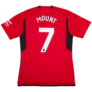 2023-24 Manchester United Home Shirt Mount #7 (L)