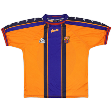 1997-98 Barcelona Away Shirt - 9/10 - (S)