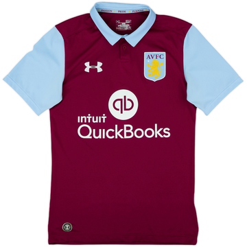 2016-17 Aston Villa Home Shirt - 5/10 - (S)