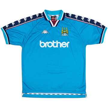1997-99 Manchester City Home Shirt - 10/10 - (XL)