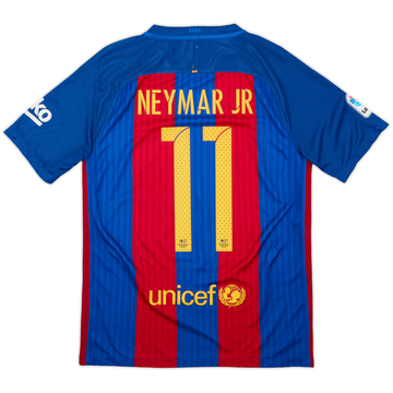 2016-17 Barcelona Home Shirt Neymar Jr #11 - 8/10 - (S)