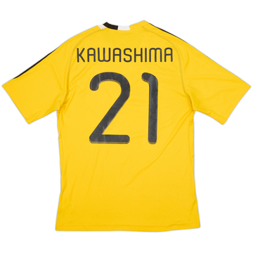 2010-11 Japan GK Shirt Kawashima #21 - 8/10 - (L)