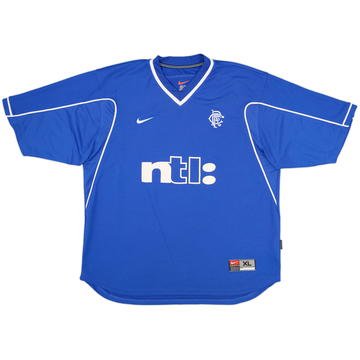 1999-01 Rangers Home Shirt - 9/10 - (XL)