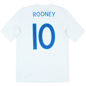 2010-11 England Home Shirt Rooney #10 - 9/10 - (M)