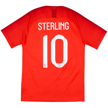 2018-19 England Away Shirt Sterling #10 - 10/10 - (S)
