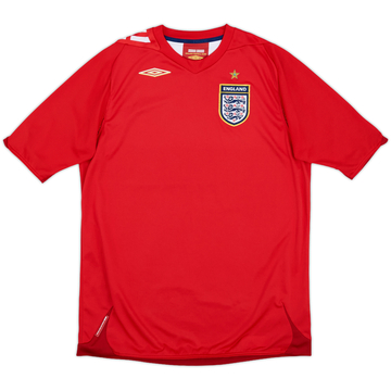 2006-08 England Away Shirt - 10/10 - (XL.Boys)