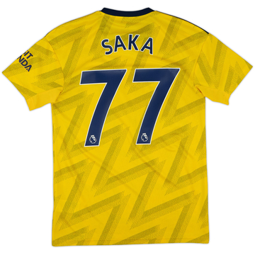 2019-20 Arsenal Away Shirt Saka #77 - 10/10 - (S)