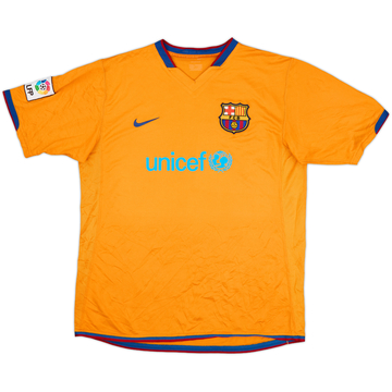 2006-08 Barcelona Away Shirt - 6/10 - (XL.Boys)