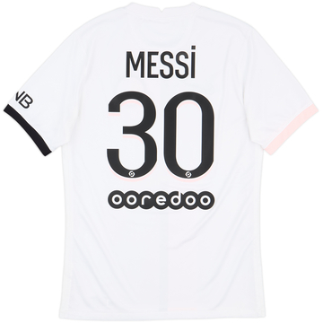 2021-22 Paris Saint-Germain Away Shirt Messi #30 - 5/10 - (S)