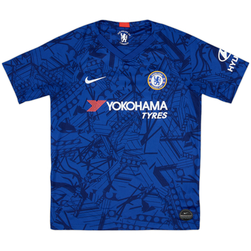 2019-20 Chelsea Home Shirt - 8/10 - (XL.Boys)