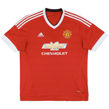 2015-16 Manchester United Home Shirt - 4/10 - (XL)