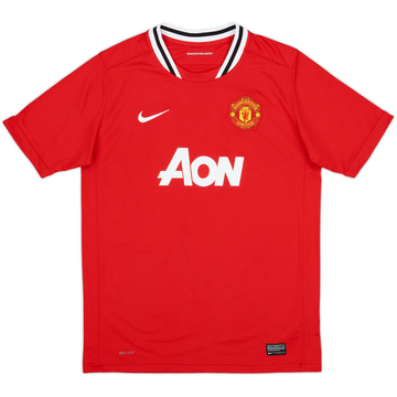 2011-12 Manchester United Home Shirt - 9/10 - (XL.Boys)