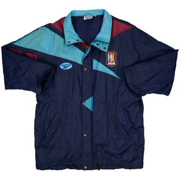 1995-97 Aston Villa Reebok Padded Bench Coat - 6/10 - (XL)