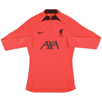 2022-23 Liverpool Nike 1/4 Zip Drill Top - 8/10 - (XS)