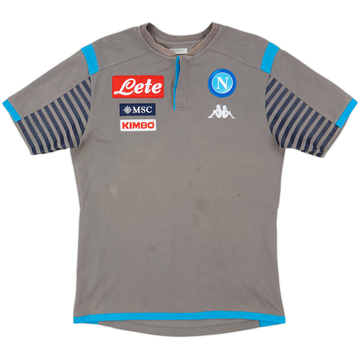 2017-18 Napoli Kappa Polo Shirt - 5/10 - (XL)