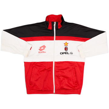 1994-95 AC Milan Lotto Track Jacket - 8/10 - (L.Boys)