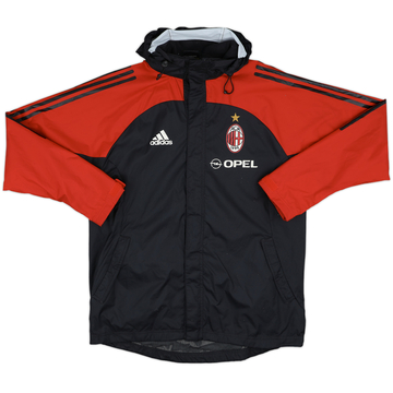 2002-03 AC Milan adidas Hooded Rain Jacket - 4/10 - (XL.Boys)