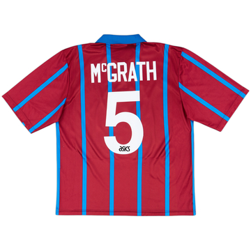 1993-95 Aston Villa Home Shirt McGrath #5 - 8/10 - (L)
